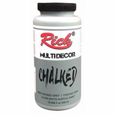 Rich Multi Decor Chalked Akrilik Boya 500ml 4602 Chıcago Grey