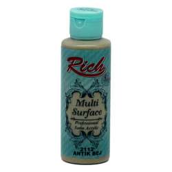 Rich - Rich Multi Surface Akrilik Boya 120ml 2112 Antik Bej