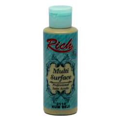 Rich - Rich Multi Surface Akrilik Boya 120ml 2114 Kum Beji