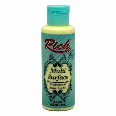 Rich Multi Surface Akrilik Boya 120ml 2124 Vanilya