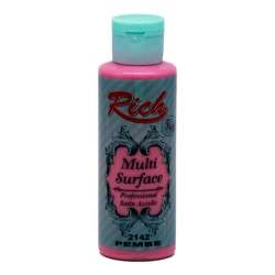 Rich - Rich Multi Surface Akrilik Boya 120ml 2142 Pembe