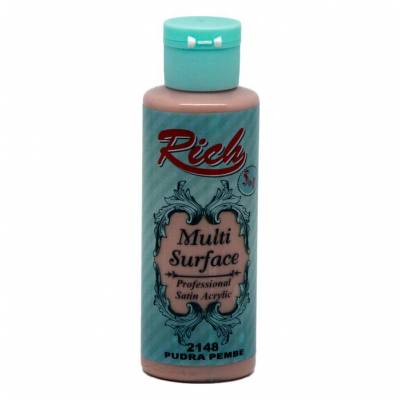 Rich Multi Surface Akrilik Boya 120ml 2148 Pudra Pembe