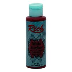 Rich - Rich Multi Surface Akrilik Boya 120ml 2162 Bordo