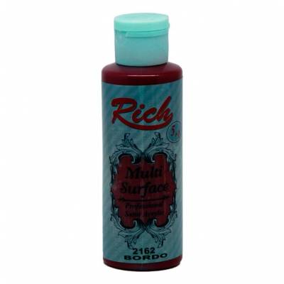 Rich Multi Surface Akrilik Boya 120ml 2162 Bordo