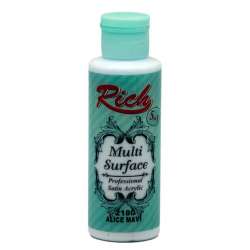 Rich - Rich Multi Surface Akrilik Boya 120ml 2180 Alıce Mavi