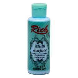 Rich - Rich Multi Surface Akrilik Boya 120ml 2184 Bodrum Mavi