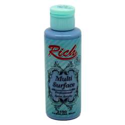 Rich - Rich Multi Surface Akrilik Boya 120ml 2190 Karolına Mavi