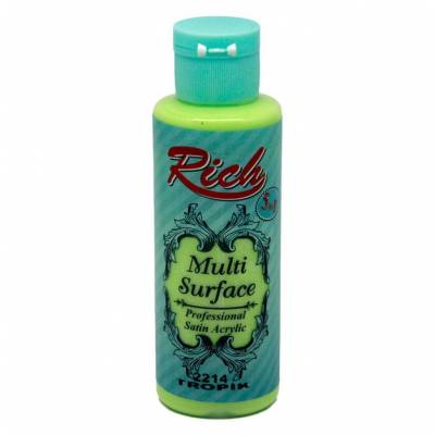 Rich Multi Surface Akrilik Boya 120ml 2214 Tropik