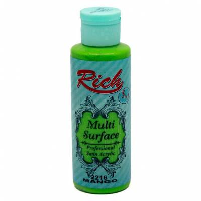 Rich Multi Surface Akrilik Boya 120ml 2216 Mango