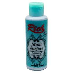 Rich - Rich Multi Surface Akrilik Boya 120ml 2248 Pudra Mavi