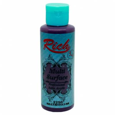 Rich Multi Surface Akrilik Boya 120ml 2250 Mürdüm