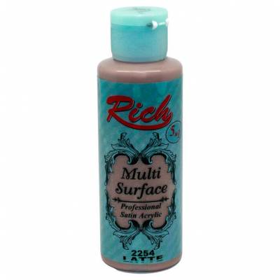 Rich Multi Surface Akrilik Boya 120ml 2254 Latte