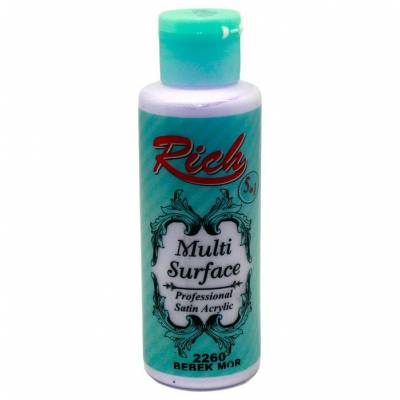 Rich Multi Surface Akrilik Boya 120ml 2260 Bebek Mor