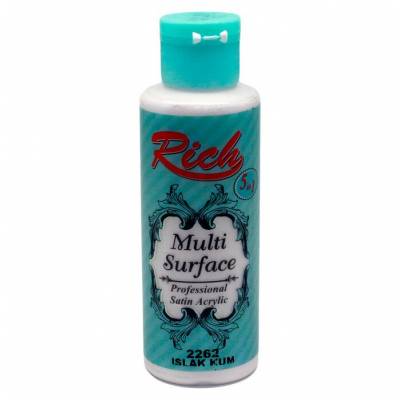 Rich Multi Surface Akrilik Boya 120ml 2262 Islak Kum