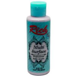 Rich - Rich Multi Surface Akrilik Boya 120ml 2272 Gri Pembe