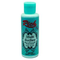 Rich - Rich Multi Surface Akrilik Boya 120ml 2278 Mint Yeşili