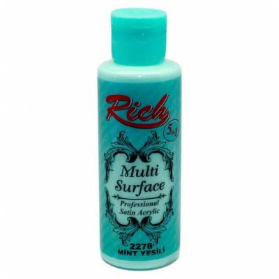 Rich Multi Surface Akrilik Boya 120ml 2278 Mint Yeşili