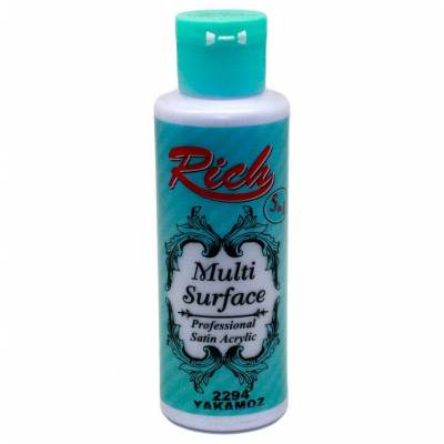 Rich Multi Surface Akrilik Boya 120ml 2294 Yakamoz