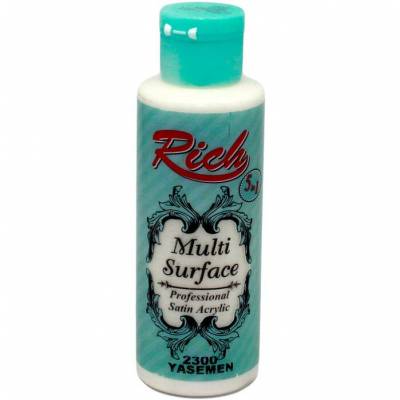 Rich Multi Surface Akrilik Boya 120ml 2300 Yasemen