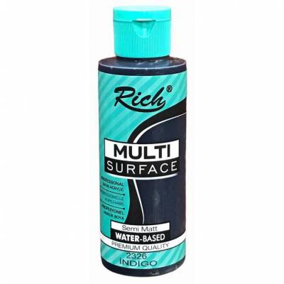 Rich Multi Surface Akrilik Boya 120ml 2326 İndigo