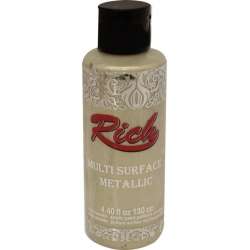 Rich - Rich Multi Surface Metalik Her Yüzey İçin Akrilik Boya 120ml 6516 Bal Köpüğü