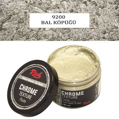 Rich Su Bazlı Chrome Texture Paste 150ml 9200 Bal Köpüğü