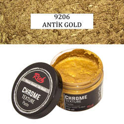 Rich - Rich Su Bazlı Chrome Texture Paste 150ml 9206 Antik Gold