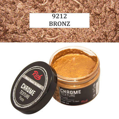 Rich Su Bazlı Chrome Texture Paste 150ml 9212 Bronz