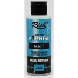 Rich - Rich Su Bazlı Mat Vernik 120ml