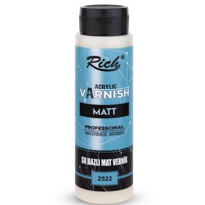 Rich Su Bazlı Mat Vernik 500ml