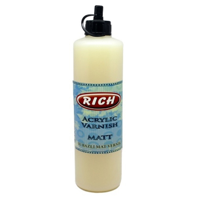 Rich Su Bazlı Mat Vernik 700ml