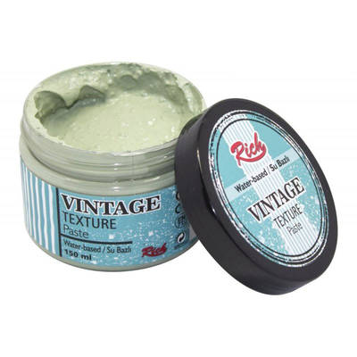 Rich Su Bazlı Vintage Texture Paste 150ml 5116 Antik Yeşil