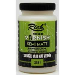 Rich - Rich Su Bazlı Yarı Mat Vernik 250ml