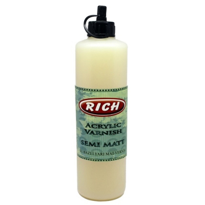 Rich Su Bazlı Yarı Mat Vernik 700ml