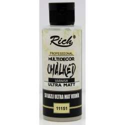 Rich - Rich Ultra Matte Chalked Su Bazlı Vernik 120ml