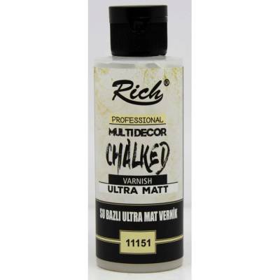 Rich Ultra Matte Chalked Su Bazlı Vernik 120ml