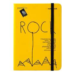 Scrikss - Scrikss Rock Mizik Çizgisiz Defter A5