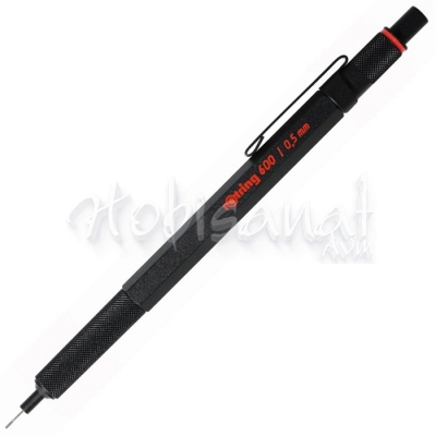 Rotring 600 Versatil Kalem 0,5mm Siyah