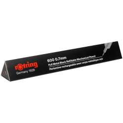 Rotring 600 Versatil Kalem 0.7mm Siyah - 4