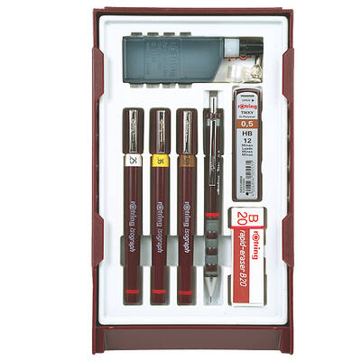 Rotring Isograph College Set (0.2mm, 0.3mm, 0.5mm) Tikky 0.5