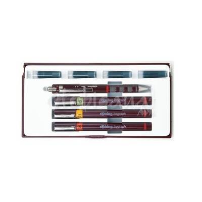 Rotring Isograf Junior Set (0.2mm,0.3mm,0.5mm) Tikky 0.5