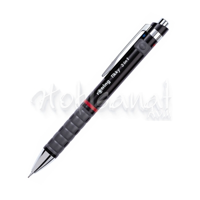 Rotring Tikky 3 in 1 Fonksiyonlu Kalem 0,7mm Siyah