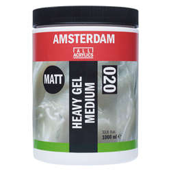 Amsterdam - Talens Amsterdam Heavy Gel Medium Matt 020 1000ml