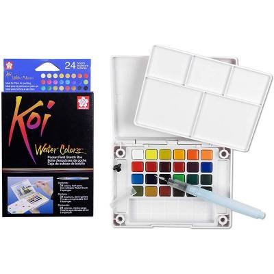 Sakura Koi Watercolours Sulu Boya Seti 24lü XNCW-24N