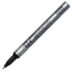 Sakura - Sakura Pen Touch Calligrapher Kaligrafi Kalemi Fine Silver 1.8mm