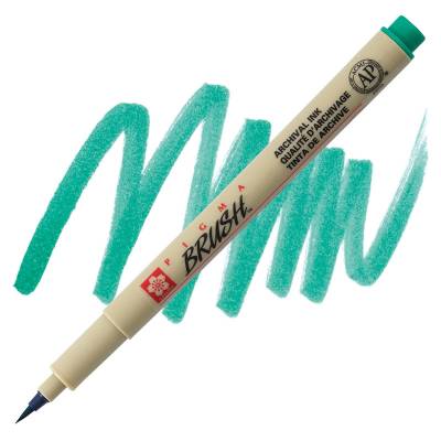 Sakura Pigma Brush Pen-Fırça Uçlu Kalem Yeşil 29