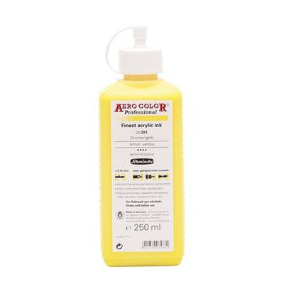 Schmincke Aero Color 250ml No:201 Lemon Yellow