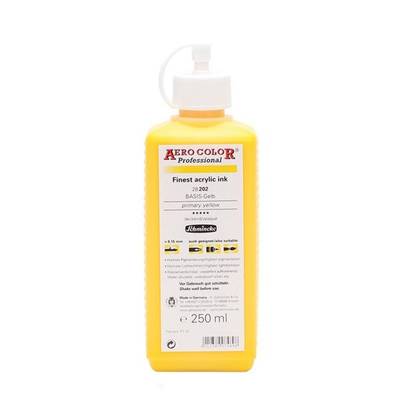 Schmincke Aero Color 250ml No:202 Primary Yellow