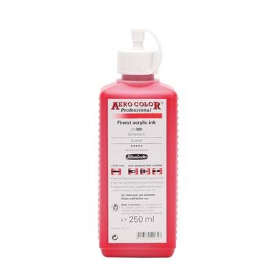 Schmincke Aero Color 250ml No:300 Scarlet