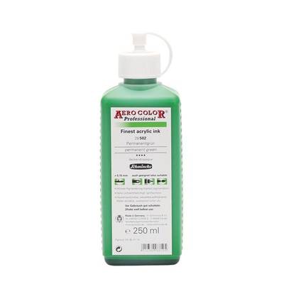 Schmincke Aero Color 250ml No:502 Permanent Green